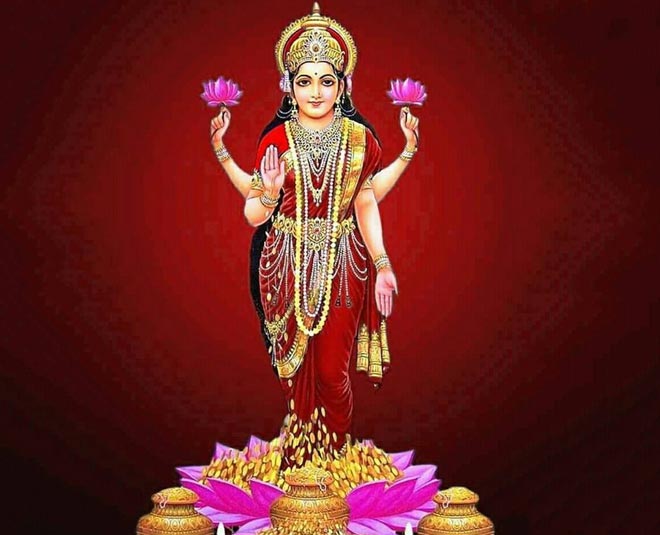 standing akshmi mata