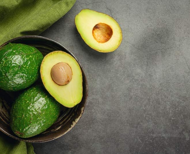 avocado inside