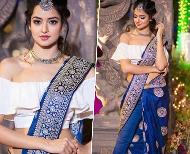 banarasi dupatta pant saree