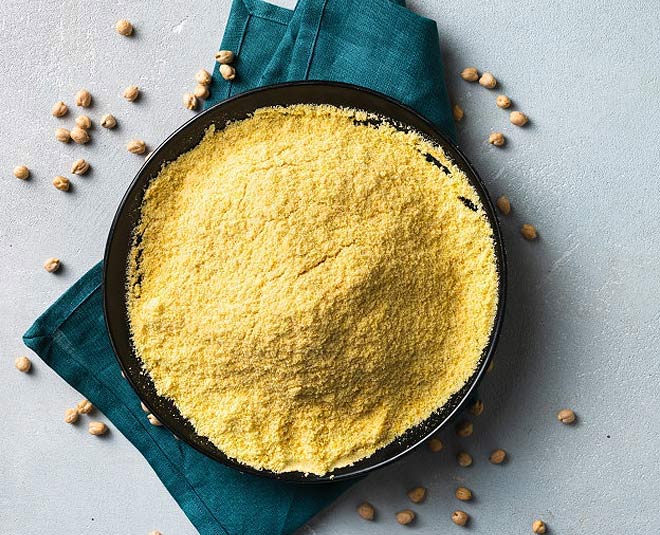 diy besan pack inside