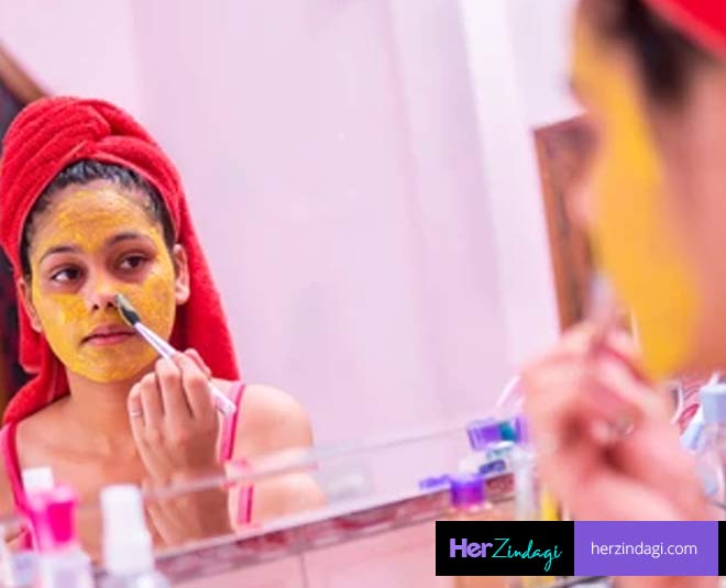 diy besan pack inside