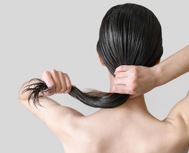 papaya apply hair mask