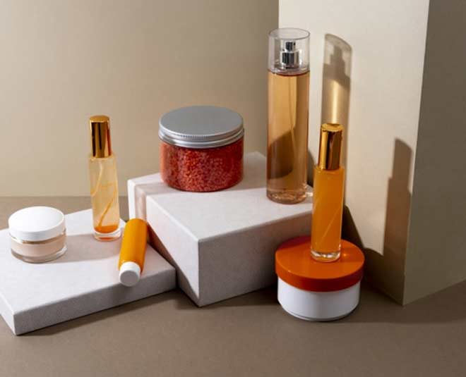 skin care products inside