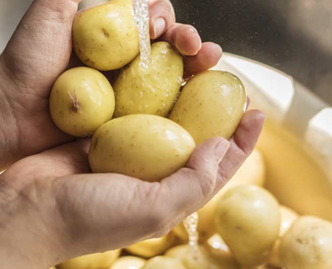 use potato immediately