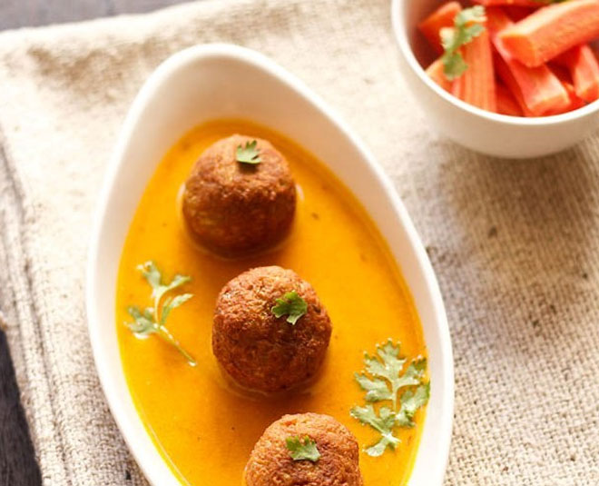 bread kofta currry