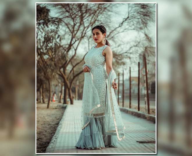 dupatta drapping style