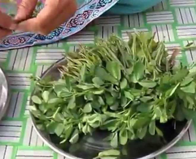 how to clean fenugreek leaves