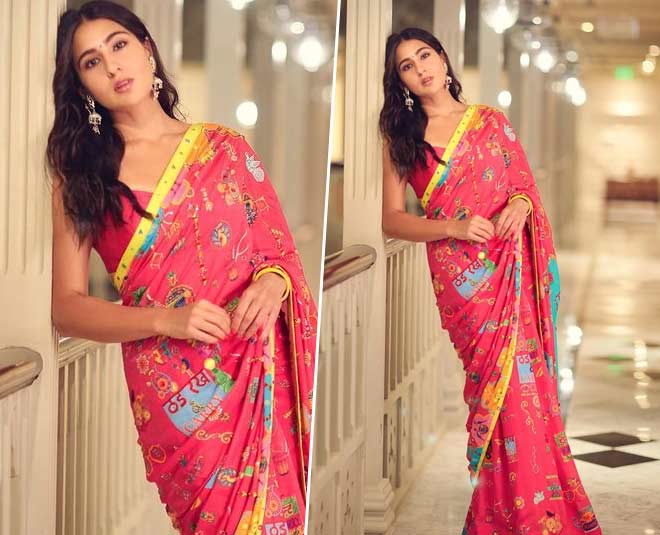 jahanvi saree looks