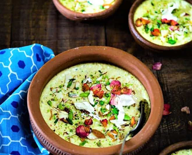 phirni and thandai