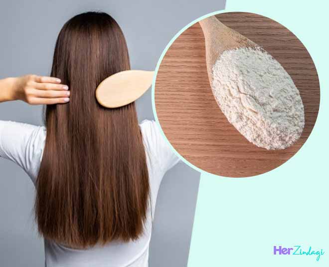 rice flour for hair