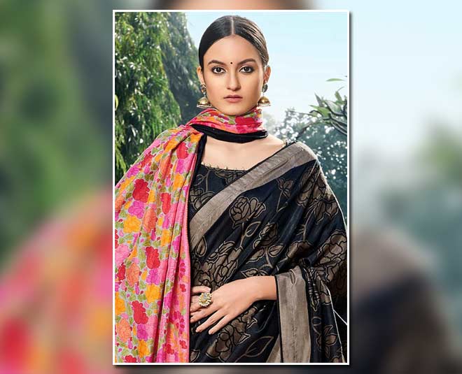 shwal draping ideas