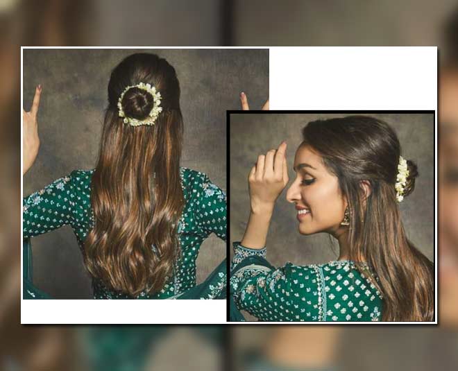 gajra juda hair style