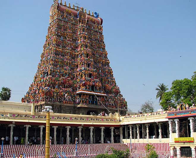 interesting facts about meenakshi amman temple inside