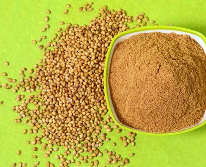make coriander powder at home inside