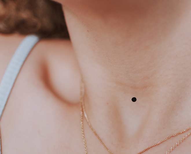 moles on neck good results in hindi