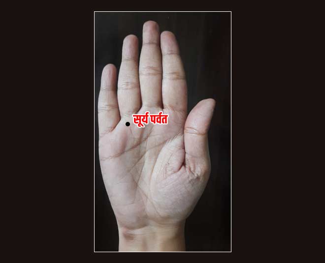 moles on palm good hand