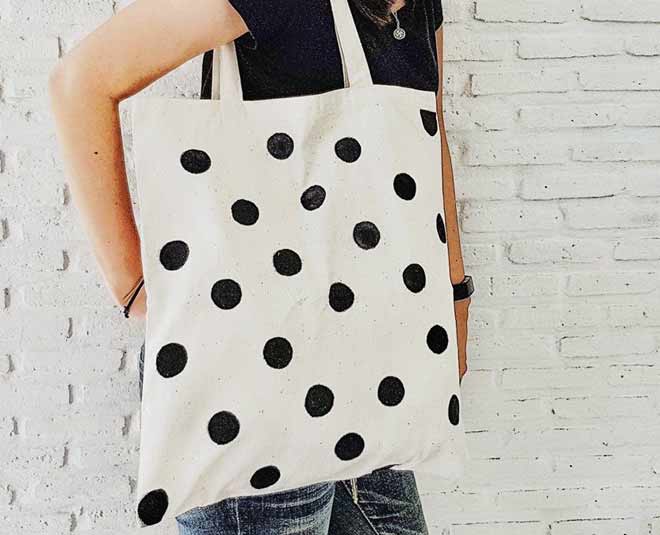 polka dot bags