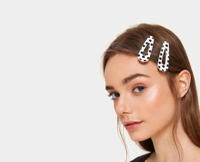 polka dot hairpins