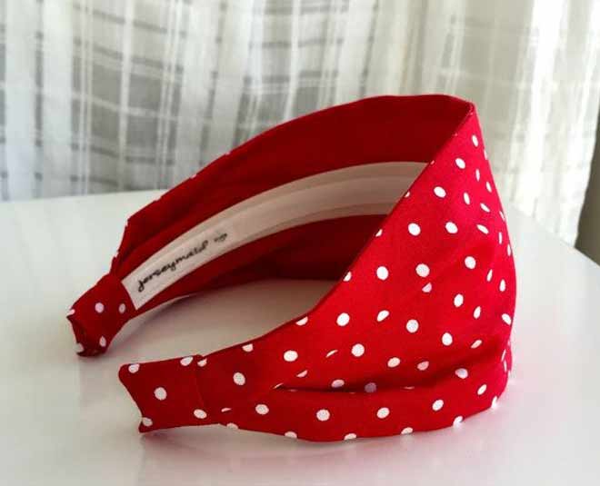 polka dot headbands