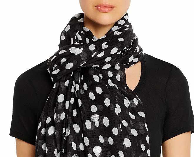 polka dot scarfs