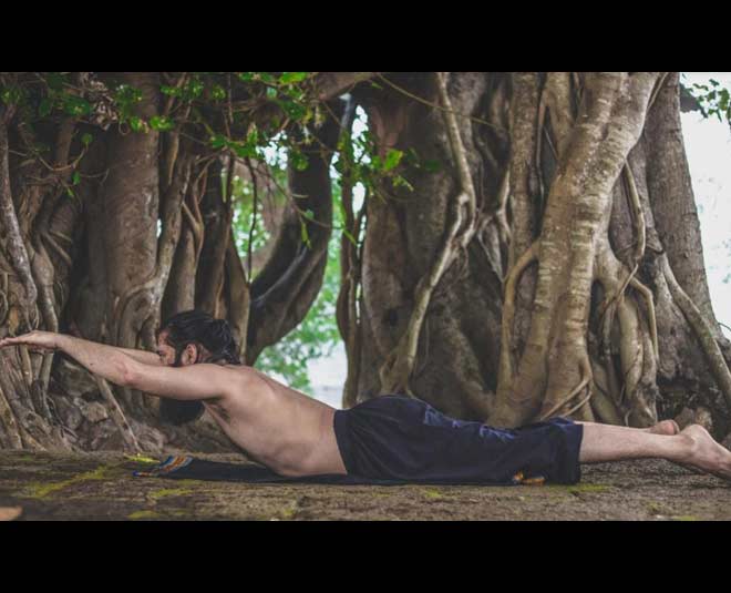 Shalabasana for immunity