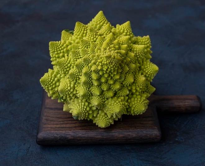 about romanesco cauliflower Inside