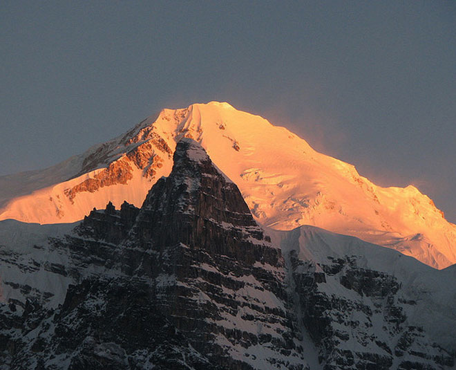 beautiful mountains in northeast india kabru inside
