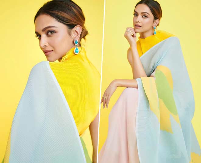deppika padukone inspired saree