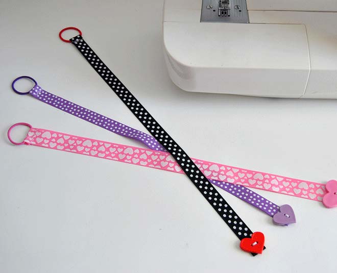 diy ribbon bookmark