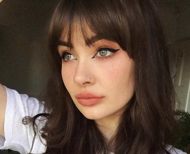 how to do straight bangs at home