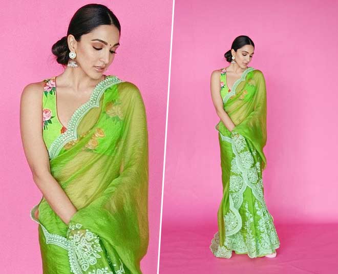 kiara advani in saree
