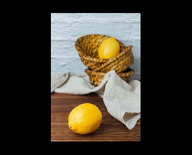 lemon peel for dustbin