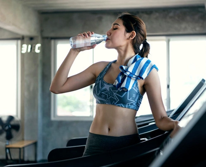 liquid during excercise