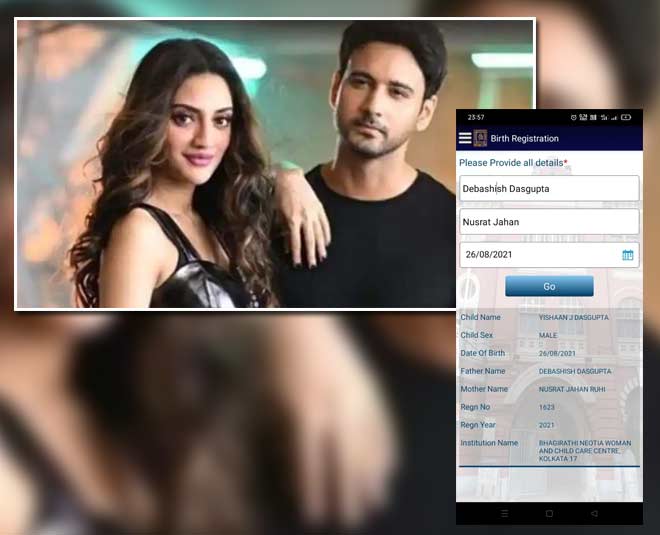 nusrat jahan sons father yash dasgupta