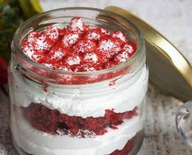 red velvet in jar recipe
