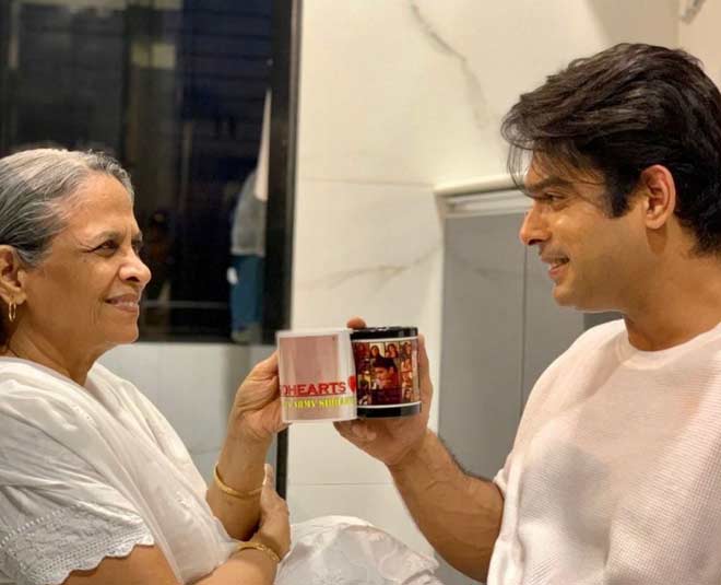 sidharth shukla mother house pictures