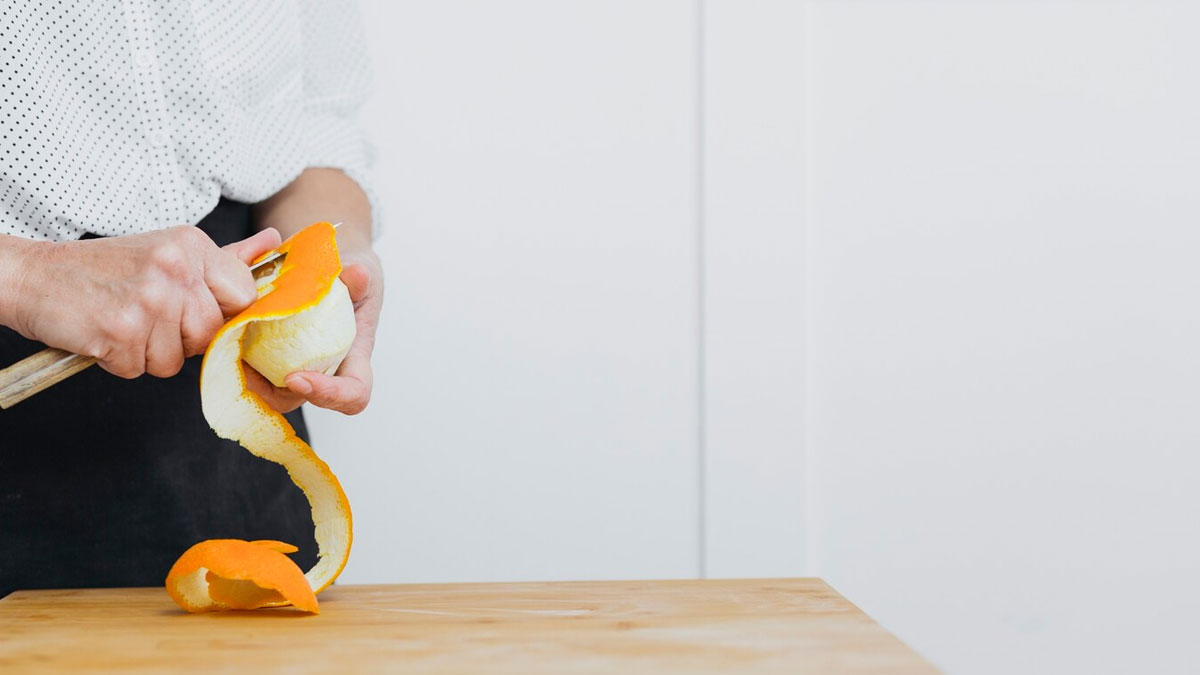 different uses of lemon peel in bathroom inside