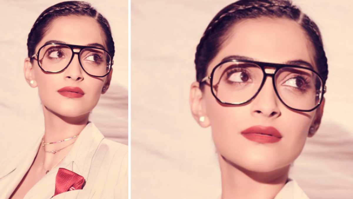 glasses with earrings