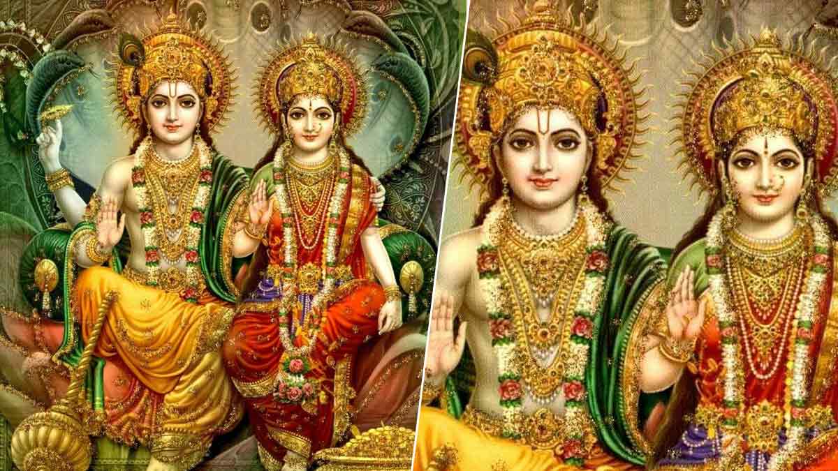 lord vishnu lakshmi
