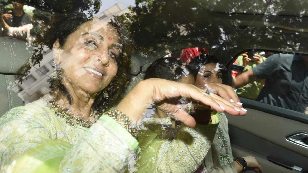 neetu kapoor wedding guest