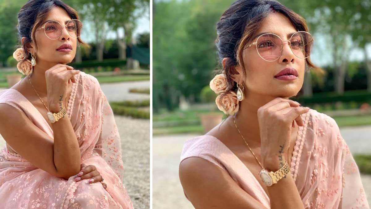 styles glasses with earrings