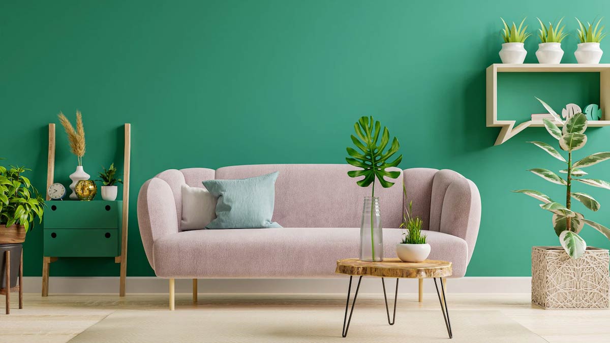 tips to use green colour in the house according to vastu