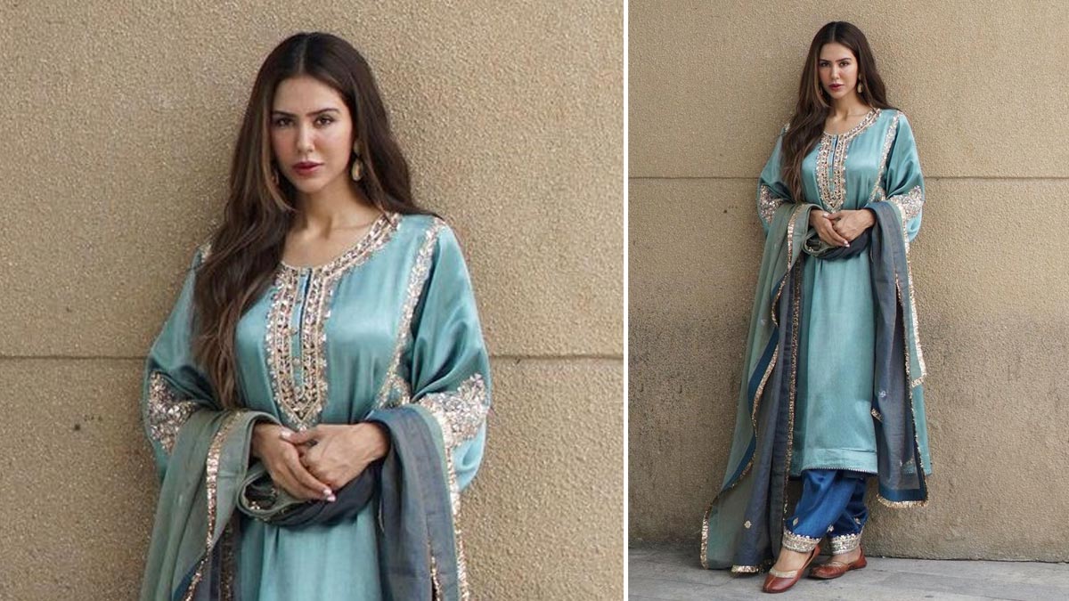 Choga Kurta With Pakistani Salwar