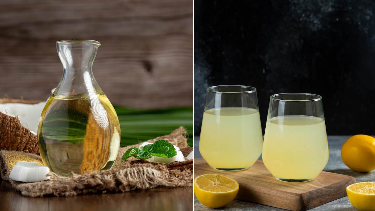 Coconut Oil and Lemon Scrub