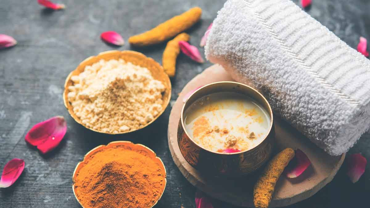 besan facial at home