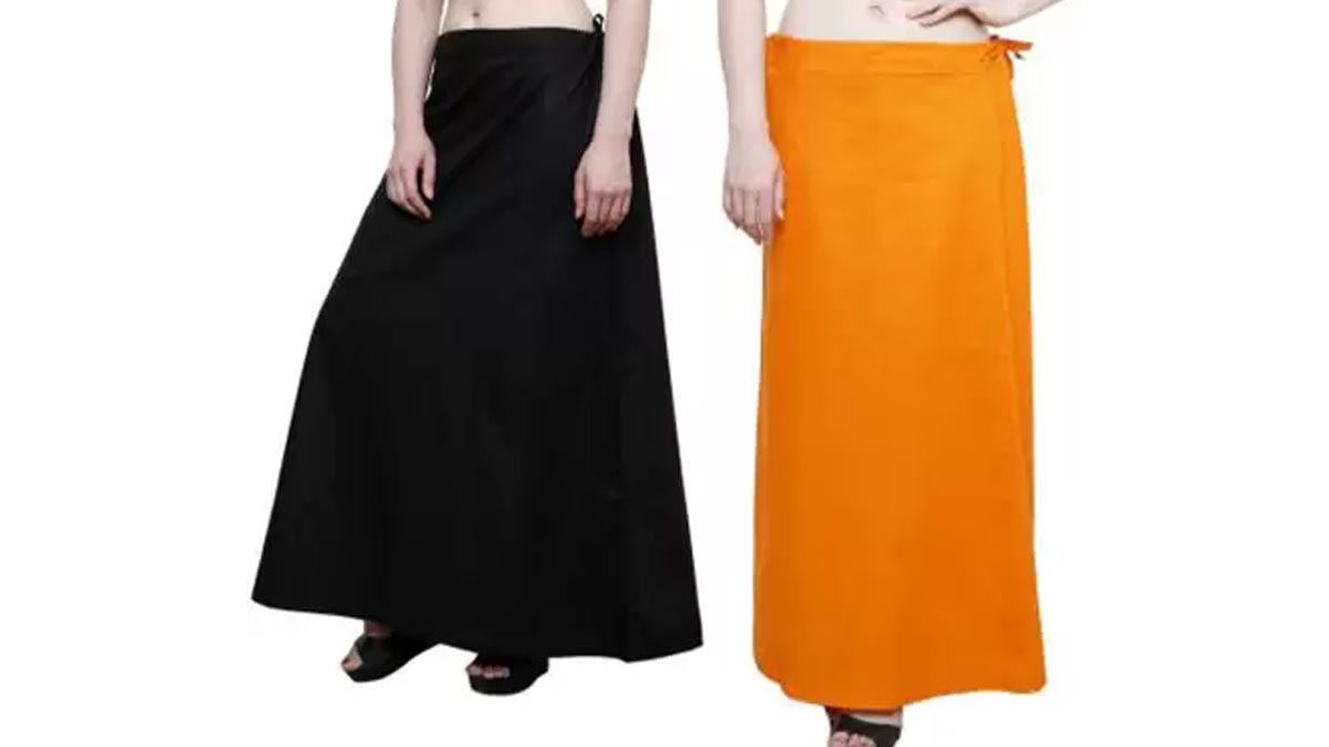 buckram border petticoat