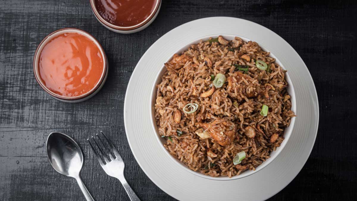 burnt garlic fried rice