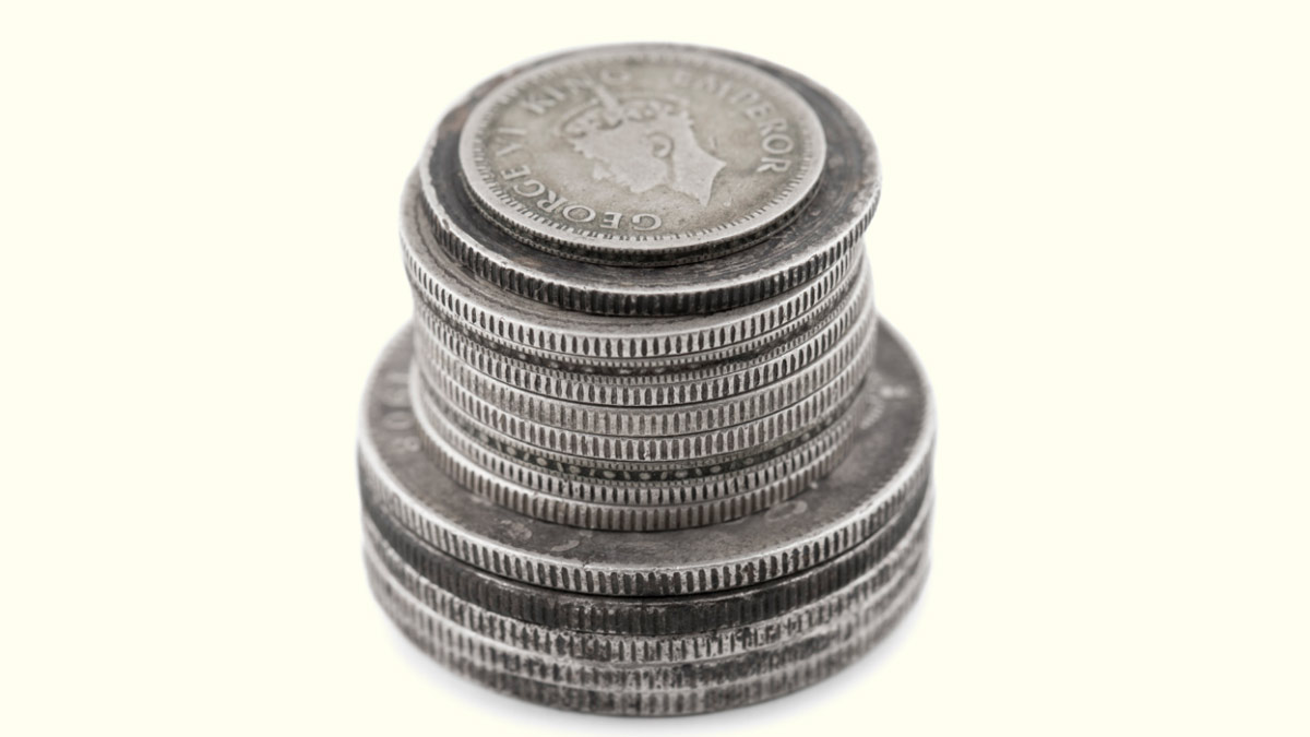 different ways to clean old coin