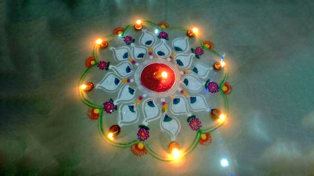 easy rangoli