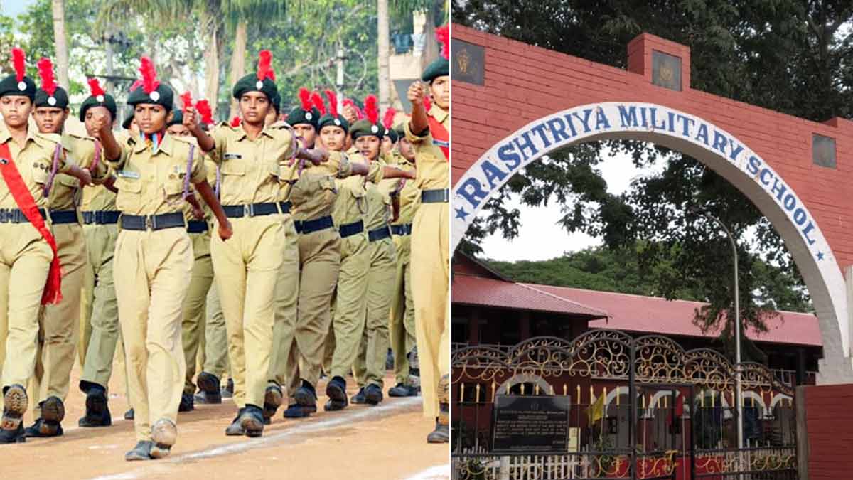 how to get admission in national military school in india